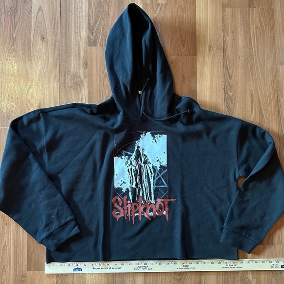 ❤️🖤 NWT Slipknot Hoodie plus size 2 🖤❤️ Hot Topic Metal - Picture 2 of 5